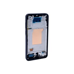 Sk�rm til Samsung Galaxy A35 A356B med ramme Navy Incell