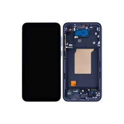 Sk�rm til Samsung Galaxy A55 A556B med ramme Navy Incell