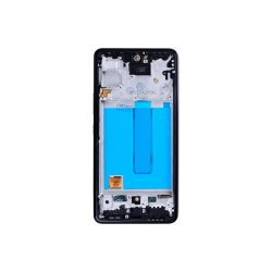Sk�rm til Samsung Galaxy A53 5G A536B med ramme Sort Incell