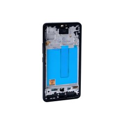 Sk�rm til Samsung Galaxy A53 5G A536B med ramme Sort Incell