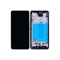 Sk�rm til Samsung Galaxy A53 5G A536B med ramme Sort Incell