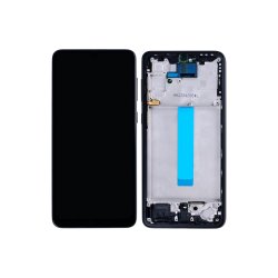 Sk�rm til Samsung Galaxy A33 5G A336B med ramme Sort Incell
