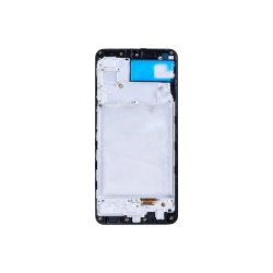 Sk�rm til Samsung Galaxy A22 4G A225F med ramme Sort Incell