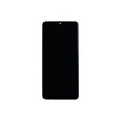 Sk�rm til Samsung Galaxy A42 5G A426B med ramme Prism Dot Sort Incell