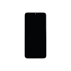 Sk�rm til Samsung Galaxy A70 A705F med ramme Sort Incell