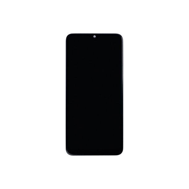 Sk�rm til Samsung Galaxy A70 A705F med ramme Sort Incell