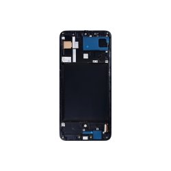 Sk�rm til Samsung Galaxy A70 A705F med ramme Sort Incell