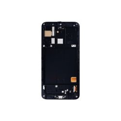 Sk�rm til Samsung Galaxy A40 A405F med ramme Sort Incell