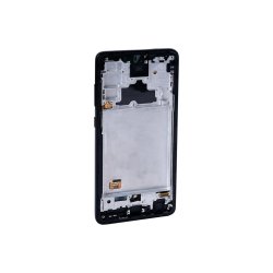 Sk�rm til Samsung Galaxy A72 4G A725F / A72 5G A726B med ramme Awesome Sort Incell