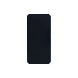Sk�rm til Samsung Galaxy S25 Plus S936B med ramme Icy Bl� Service Pack formonteret