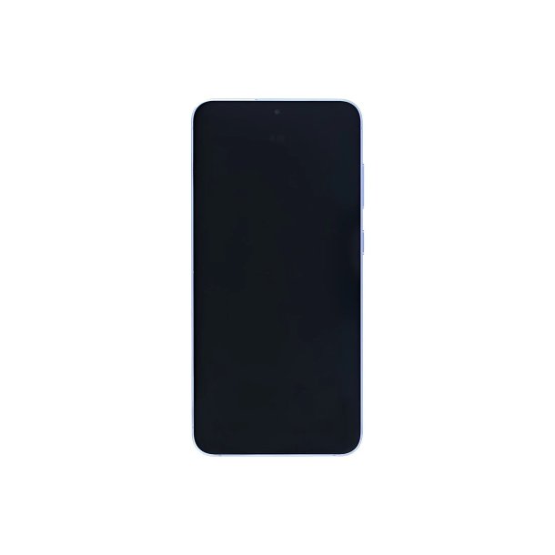 Sk�rm til Samsung Galaxy S25 Plus S936B med ramme Icy Bl� Service Pack formonteret