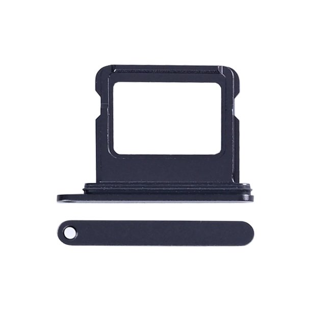 SIM-bakke til iPhone 17 Sort OEM