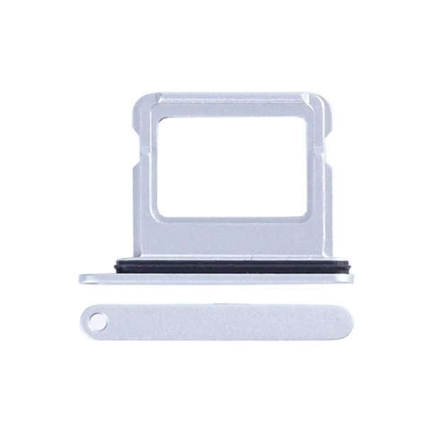SIM-bakke til iPhone 17 Hvid OEM