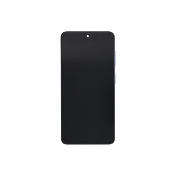 Sk�rm til Samsung Galaxy S26 S942B med ramme Sort Service Pack formonteret 120Hz