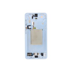 Sk�rm til Samsung Galaxy S26 S942B med ramme Sky Bl� Service Pack formonteret 120Hz