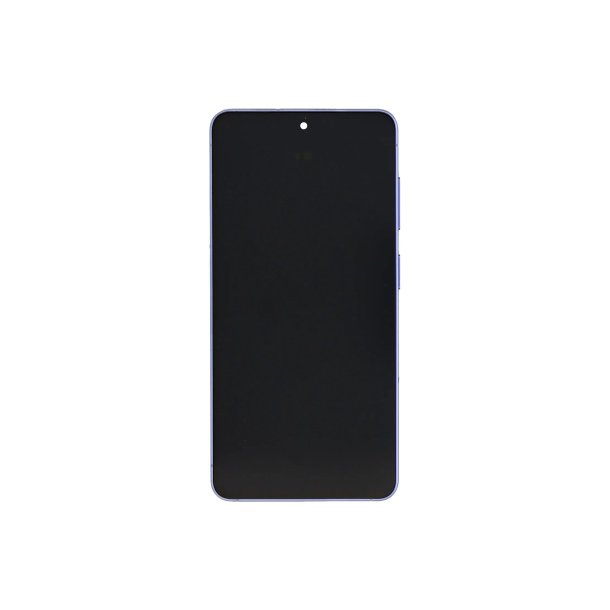 Sk�rm til Samsung Galaxy S26 S942B med ramme Cobalt Violet Service Pack formonteret 120Hz