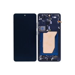 Sk�rm til Samsung Galaxy S26 Ultra S948B med ramme Sort Service Pack formonteret 120Hz