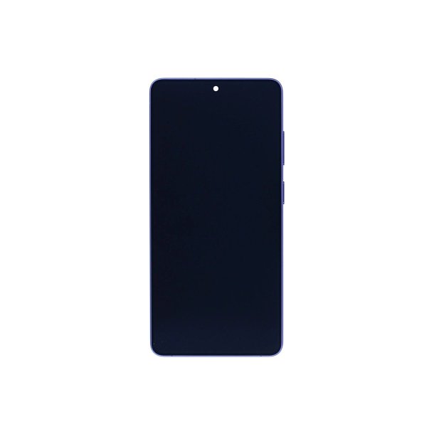 Sk�rm til Samsung Galaxy S26 Ultra S948B med ramme Cobalt Violet Service Pack formonteret 120Hz