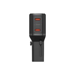 Rixus RXTA01 World Travel Charger 45W Sort