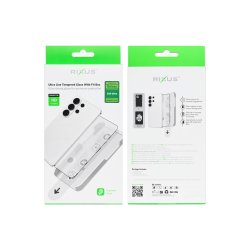 Rixus sk�rmbeskyttelse til Samsung Galaxy S26 Ultra H�rdet glas Ultra Line med Fit Box