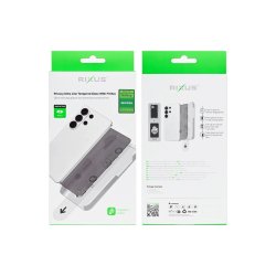 Rixus sk�rmbeskyttelse til Samsung Galaxy S24 Ultra S928B H�rdet glas Privacy Ultra Line med Fit Box