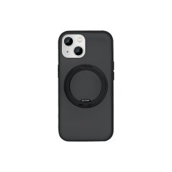 Rixus SnapGrip 360 Cover med MagSafe til iPhone 15 Sort