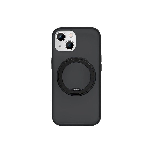 Rixus SnapGrip 360 Cover med MagSafe til iPhone 15 Sort