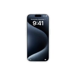 Rixus SnapGrip 360 Cover med MagSafe til iPhone 15 Pro Hvid