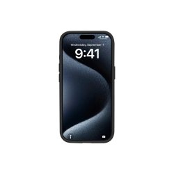 Rixus SnapGrip 360 Cover med MagSafe til iPhone 15 Pro Max Sort
