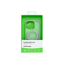 Rixus SnapGrip 360 Cover med MagSafe til iPhone 15 Pro Max Hvid