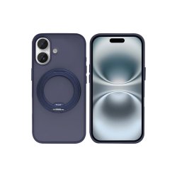 Rixus SnapGrip 360 Cover med MagSafe til iPhone 16 Bl�