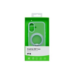 Rixus SnapGrip 360 Cover med MagSafe til iPhone 16 Gr�n
