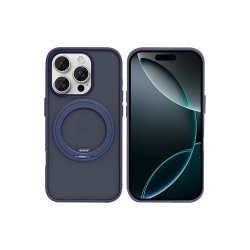 Rixus SnapGrip 360 Cover med MagSafe til iPhone 16 Pro Bl�