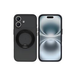 Rixus SnapGrip 360 Cover med MagSafe til iPhone 17 Sort