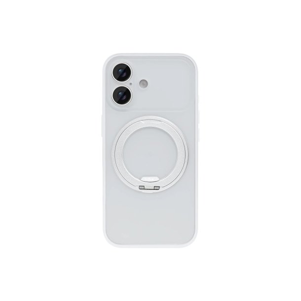 Rixus SnapGrip 360 Cover med MagSafe til iPhone 17 Hvid