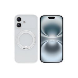 Rixus SnapGrip 360 Cover med MagSafe til iPhone 17 Hvid