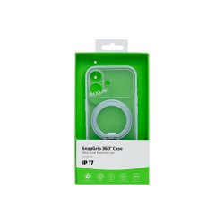 Rixus SnapGrip 360 Cover med MagSafe til iPhone 17 Gr�n