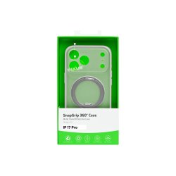 Rixus SnapGrip 360 Cover med MagSafe til iPhone 17 Pro Hvid