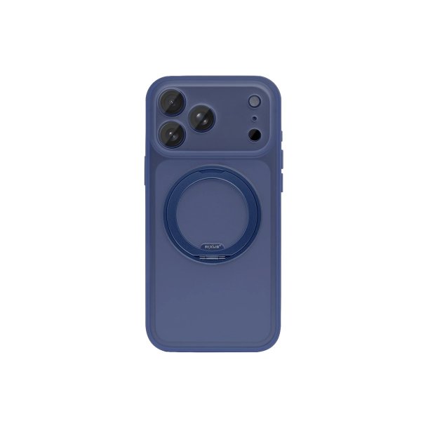 Rixus SnapGrip 360 Cover med MagSafe til iPhone 17 Pro Bl�