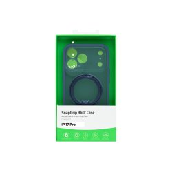 Rixus SnapGrip 360 Cover med MagSafe til iPhone 17 Pro Bl�