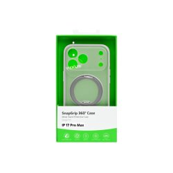 Rixus SnapGrip 360 Cover med MagSafe til iPhone 17 Pro Max Hvid