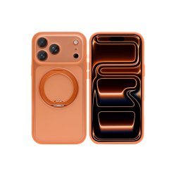 Rixus SnapGrip 360 Cover med MagSafe til iPhone 17 Pro Max Orange