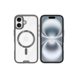 Rixus Crystal Amber Cover med MagSafe til iPhone 16 Gr�