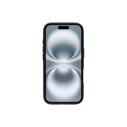 Rixus Crystal Amber Cover med MagSafe til iPhone 16 Pro Sort