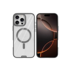Rixus Crystal Amber Cover med MagSafe til iPhone 16 Pro Gr�