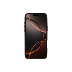 Rixus Crystal Amber Cover med MagSafe til iPhone 16 Pro Max Sort