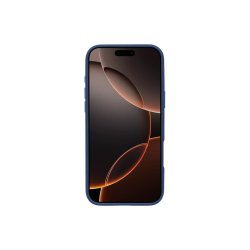 Rixus Crystal Amber Cover med MagSafe til iPhone 16 Pro Max Bl�