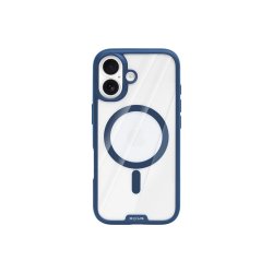 Rixus Crystal Amber Cover med MagSafe til iPhone 17 Bl�