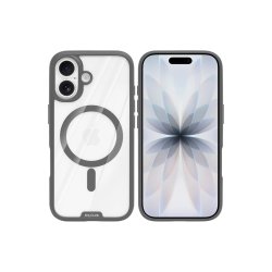 Rixus Crystal Amber Cover med MagSafe til iPhone 17 Gr�