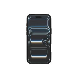 Rixus Crystal Amber Cover med MagSafe til iPhone 17 Pro Sort